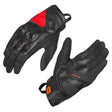 KORDA Hybrid Motorcycle Riding Gloves with D3O Protection, Hard Knuckle Guards & TouchTip Technology