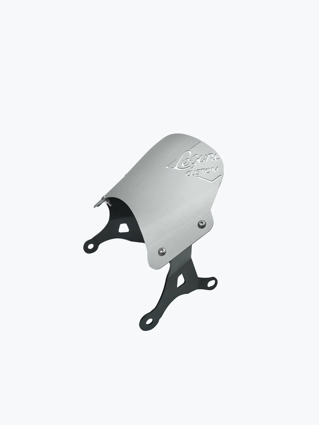 Legundary Custom Zephyr aluminium visor for Triumph Speed 400 black flyscreen windshield