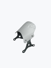 Legundary Custom Zephyr aluminium visor for Triumph Speed 400 black flyscreen windshield