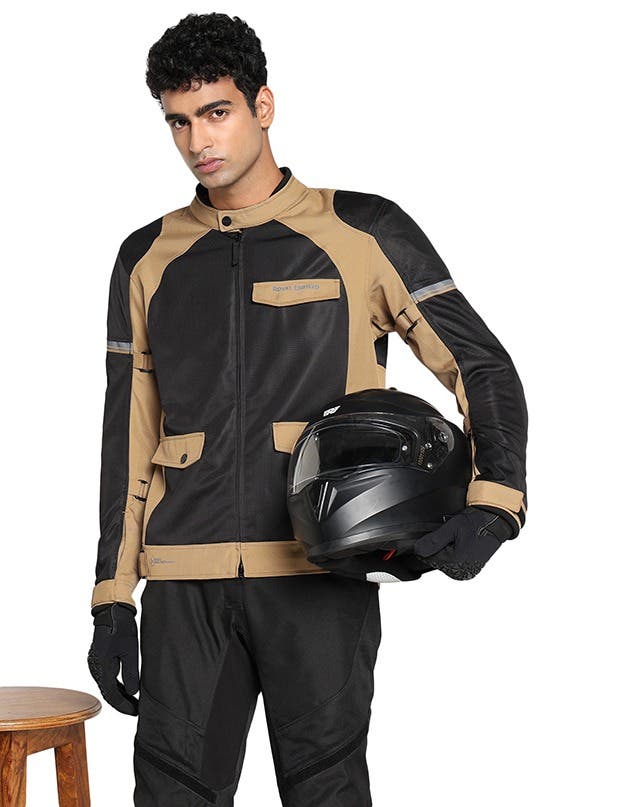 Royal Enfield Windfarer V3 Black Olive Class A riding jacket