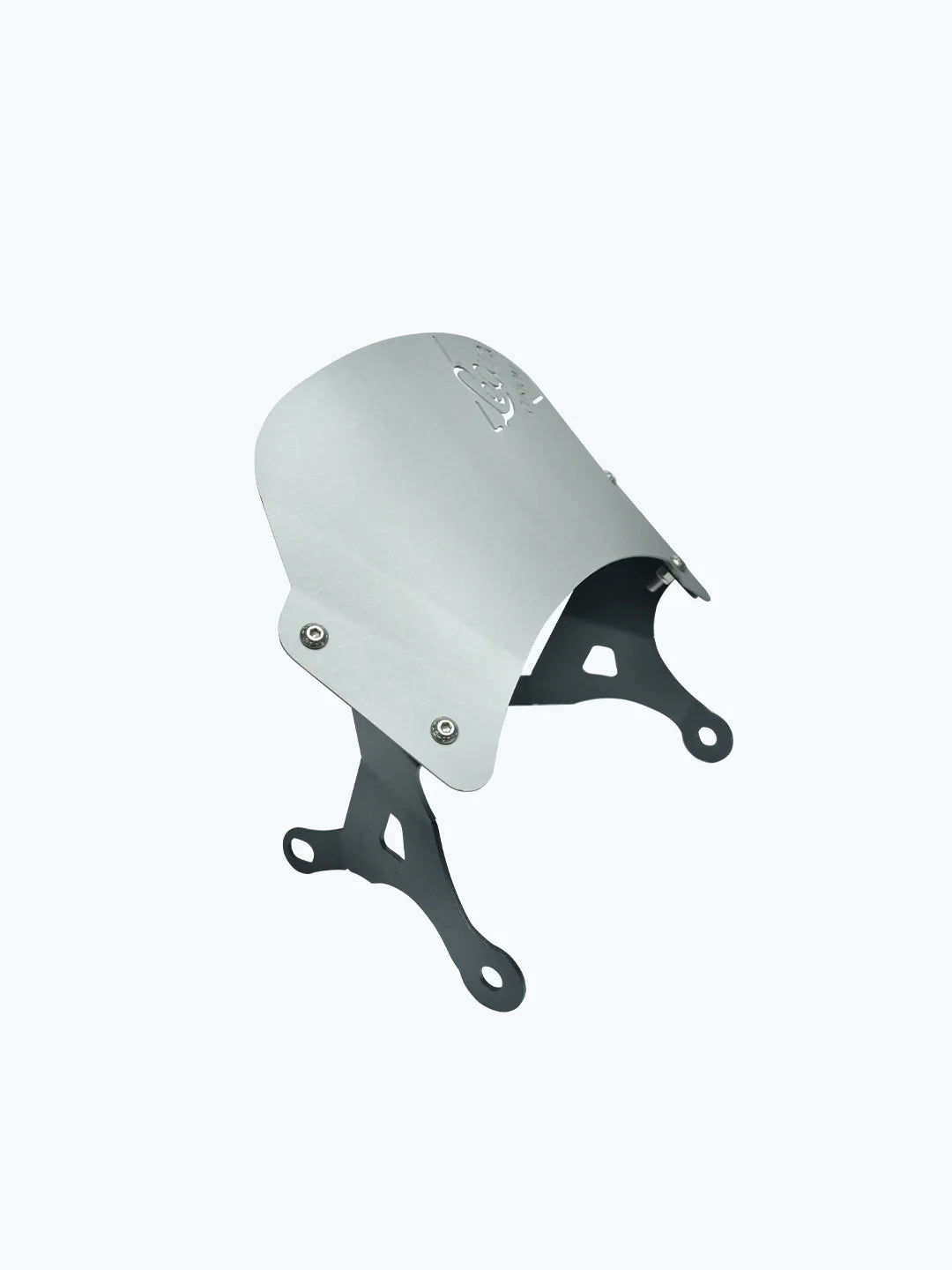 Legundary Custom Zephyr aluminium visor for Triumph Speed 400 black flyscreen windshield