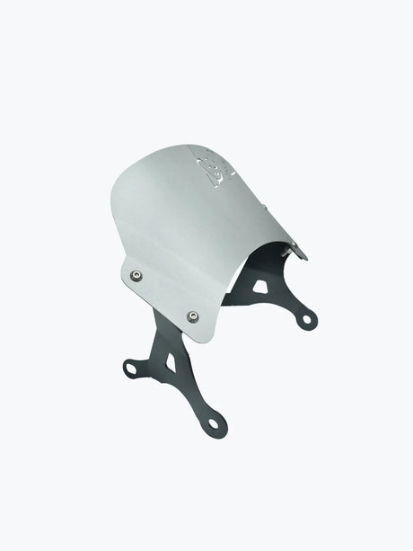 Legundary Custom Zephyr aluminium visor for Triumph Speed 400 black flyscreen windshield