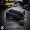 RCB HG88 black motorcycle handlebar grip set 01HG017B 01HG031B
