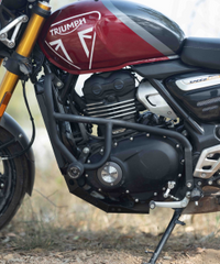 Hyperrider Triumph Speed 400 Scrambler 400 X Crash Guard Type 2 with Delrin Slider