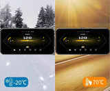LBC Moto E3 Elite 6.25 inch motorcycle navigation system with Apple CarPlay Android Auto 2K display dual DVR TPMS GPS blind spot detection