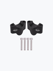 Legundary Custom KTM 390 Enduro R dodger handle riser aluminium black handlebar riser mount
