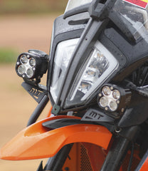 Mototorque fog light mount KTM Adventure 390 auxiliary light bracket mild steel