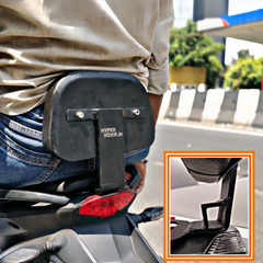 Hyperrider Backrest for KTM Duke Older Models with Helmet Lock Pillion Back Support