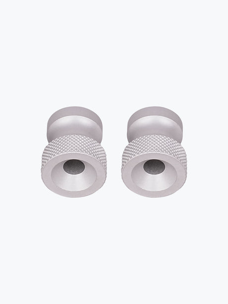 Legundary Custom KTM 390 Enduro R velox paddock spool aluminium silver swingarm spool stand bobbins
