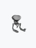 Legundary Custom Hness CB350 backrest mild steel black pillion passenger support touring accessory