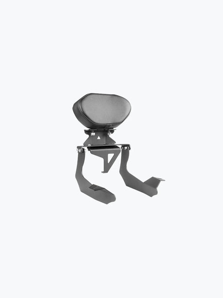 Legundary Custom Hness CB350 backrest mild steel black pillion passenger support touring accessory