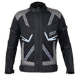 BBG Indy motorcycle riding jacket with CE Level 2 armour in Grey and Neon