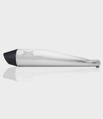Moto Torque Dolphin Half Chrome Performance Exhaust for Royal Enfield