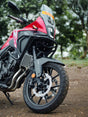Legundary Custom Honda NX500 Vector Radiator Grill Silver Aluminium Radiator Guard