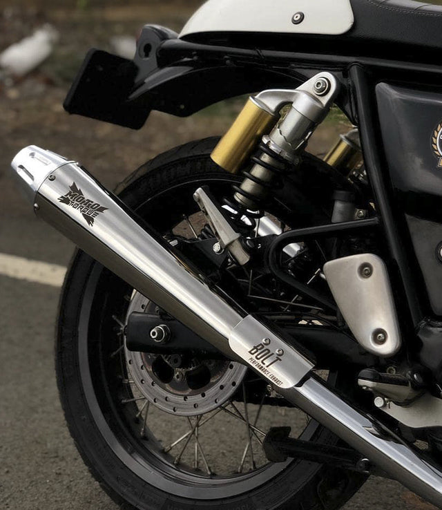 Moto Torque BOLT performance exhaust for Royal Enfield Interceptor 650 and GT 650 pack of 2