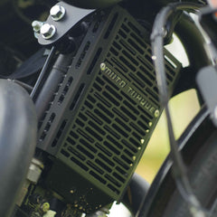 Moto Torque heavy duty radiator guard for Royal Enfield Shotgun 650 cooling system protection accessory