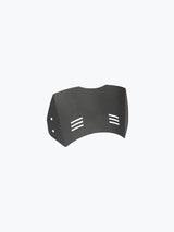 Legundary Custom Aegis metal visor for Royal Enfield Hunter 350 black mild steel headlight protection