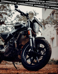 Hyperrider Stainless Steel Radiator Guard for Husqvarna Svartpilen and Vitpilen