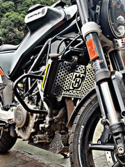 Hyperrider Stainless Steel Radiator Guard for Husqvarna Svartpilen and Vitpilen