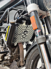 Hyperrider Stainless Steel Radiator Guard for Husqvarna Svartpilen and Vitpilen