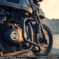 Hyperrider Royal Enfield Himalayan Crash Guard Type 2 with Universal Grab Slider