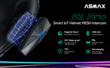 LBC MOTO ASMAX F1 Pro smart motorcycle intercom tuned by Bongiovi Acoustic Labs