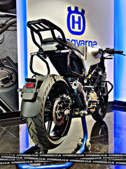 Hyperrider Top Rack Type 1 for Husqvarna Svartpilen and Vitpilen motorcycle luggage carrier