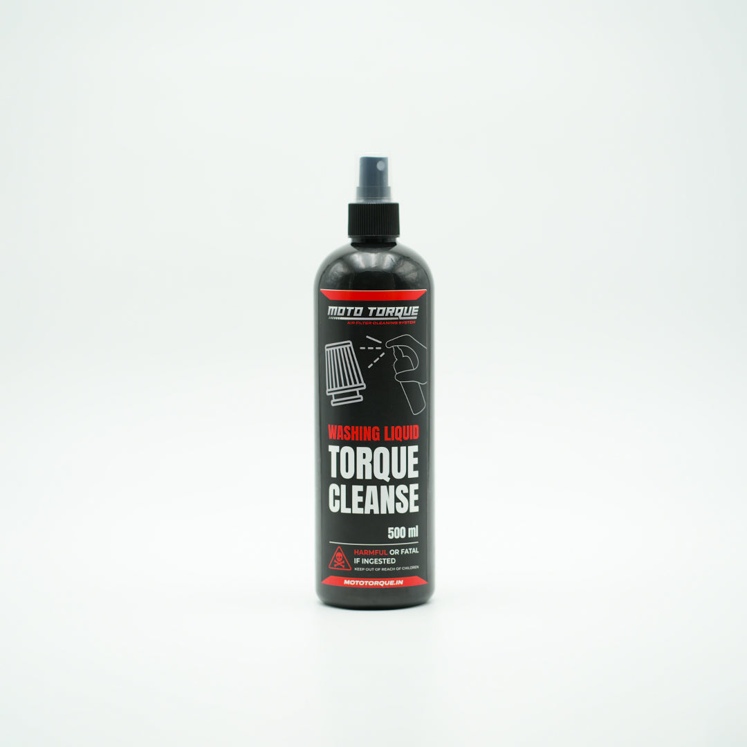 Moto Torque Air Filter Cleaning Kit for Reusable Motorcycle Air Filters