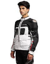 Royal Enfield Crossroader Class A Riding Jacket in Grey
