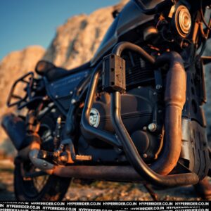 Hyperrider Royal Enfield Himalayan Crash Guard Type 2 with Universal Grab Slider