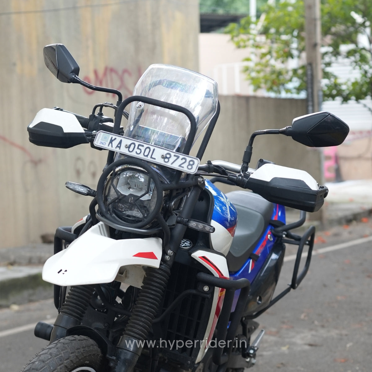 Hyperrider Hero Xpulse 200 BS4 BS6 Headlight Grill GPS Mount with GoPro Mount