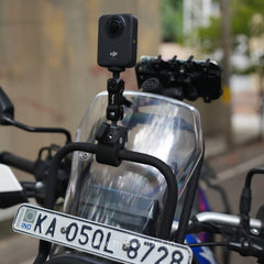 Hyperrider Hero Xpulse 200 BS4 BS6 Headlight Grill GPS Mount with GoPro Mount