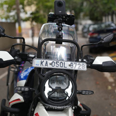 Hyperrider Hero Xpulse 200 BS4 BS6 Headlight Grill GPS Mount with GoPro Mount