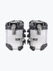 Legundary Custom Fort Knox Series 36L aluminium saddlebags black and silver hard case motorcycle luggage