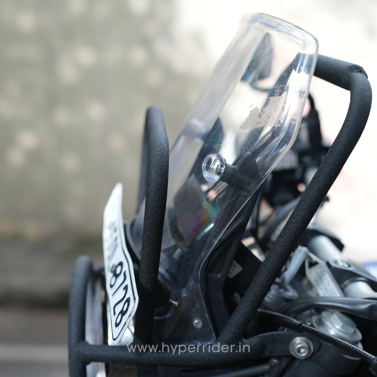 Hyperrider Hero Xpulse 200 BS4 BS6 Headlight Grill GPS Mount with GoPro Mount
