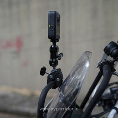 Hyperrider Hero Xpulse 200 BS4 BS6 Headlight Grill GPS Mount with GoPro Mount