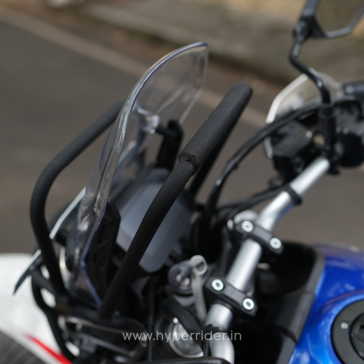 Hyperrider Hero Xpulse 200 BS4 BS6 Headlight Grill GPS Mount with GoPro Mount