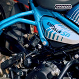 Hyperrider Rear Fluid Reservoir Cover for Royal Enfield Guerrilla 450 and Himalayan 450