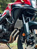 Legundary Custom Honda NX500 Vector Radiator Grill Silver Aluminium Radiator Guard