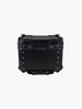 Legundary Custom Fort Knox Series 45L aluminium top case with backrest pad black and silver motorcycle luggage box