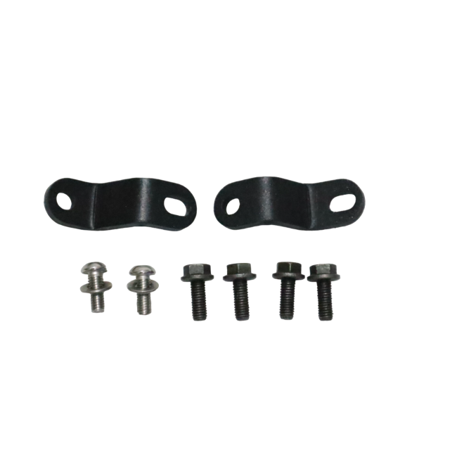 MotoCare Type 2 dual slider crash guard with plate for Royal Enfield Scram 440