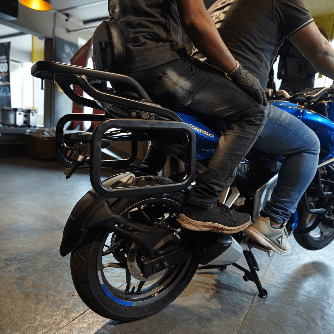 Hyperrider Bajaj Pulsar N250 F250 Heavy Duty Top Rack Luggage Carrier