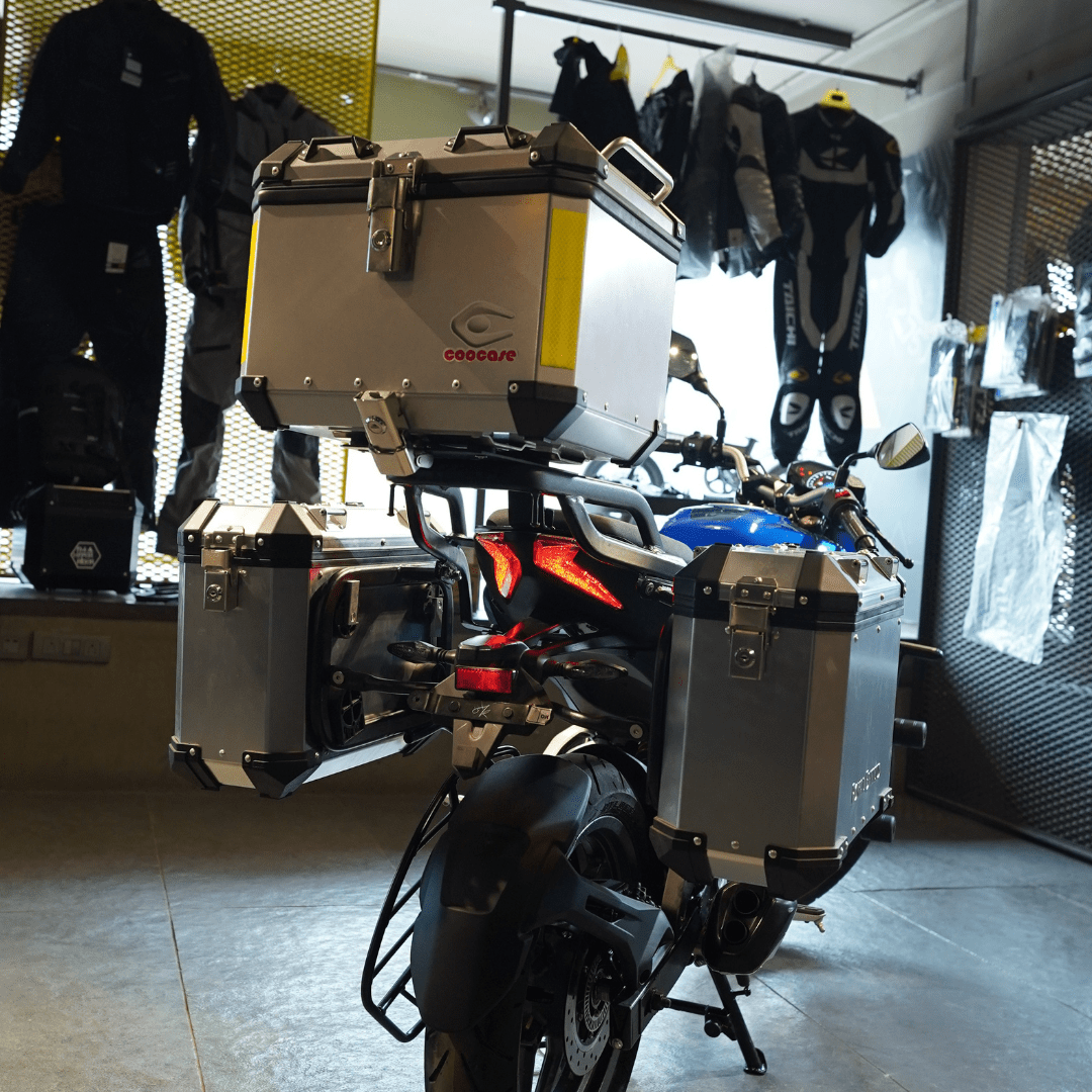 Hyperrider Bajaj Pulsar N250 F250 Heavy Duty Top Rack Luggage Carrier