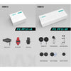 LBC MOTO ASMAX F1 Pro additional audio and helmet kit