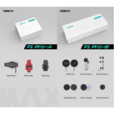 LBC MOTO ASMAX F1 Pro additional audio and helmet kit