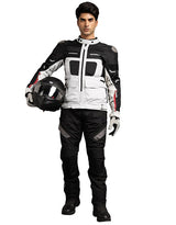 Royal Enfield Crossroader Class A Riding Jacket in Grey
