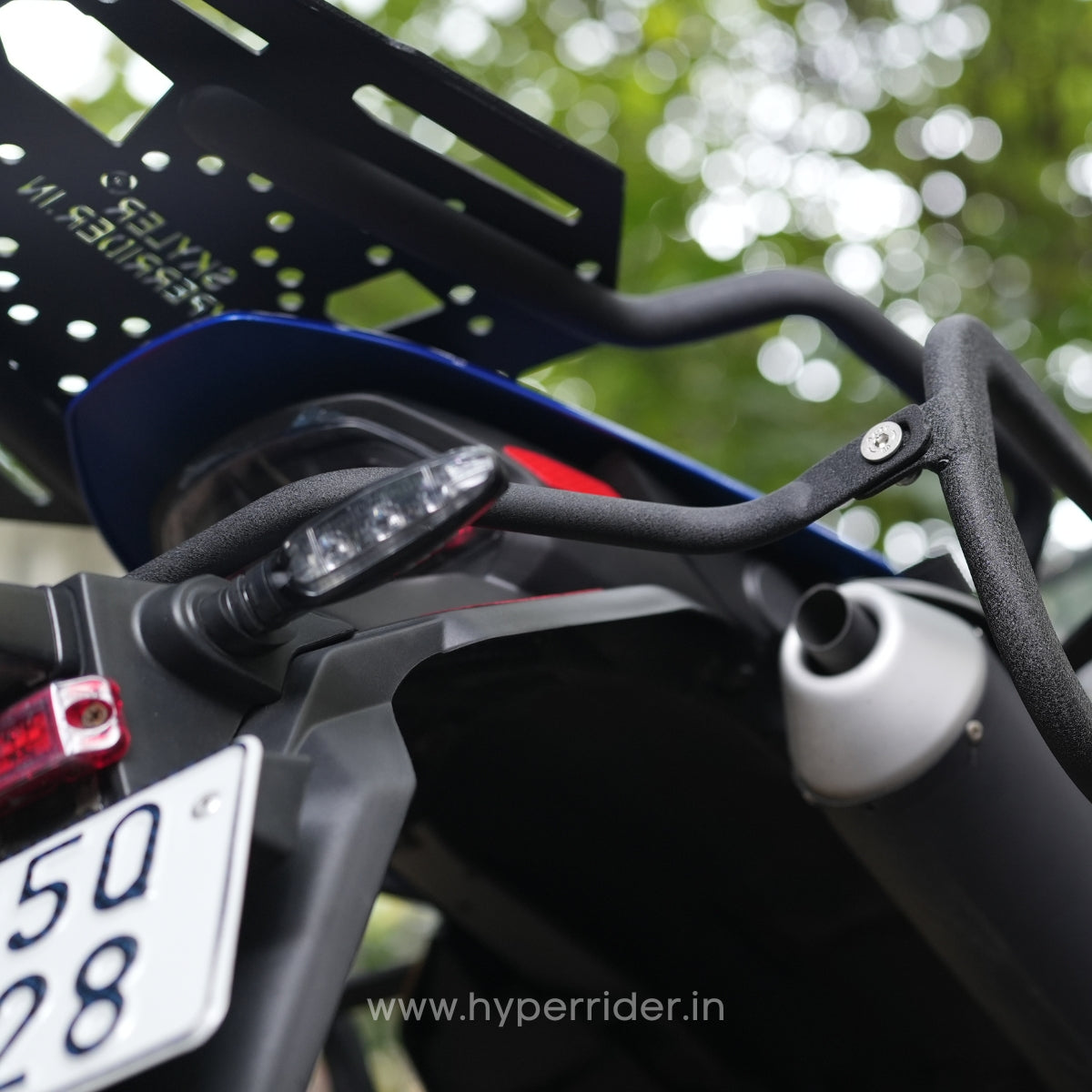 Hyperrider Hero Xpulse 210 Top Rack with Plate Heavy Duty Top Box and Luggage Carrier