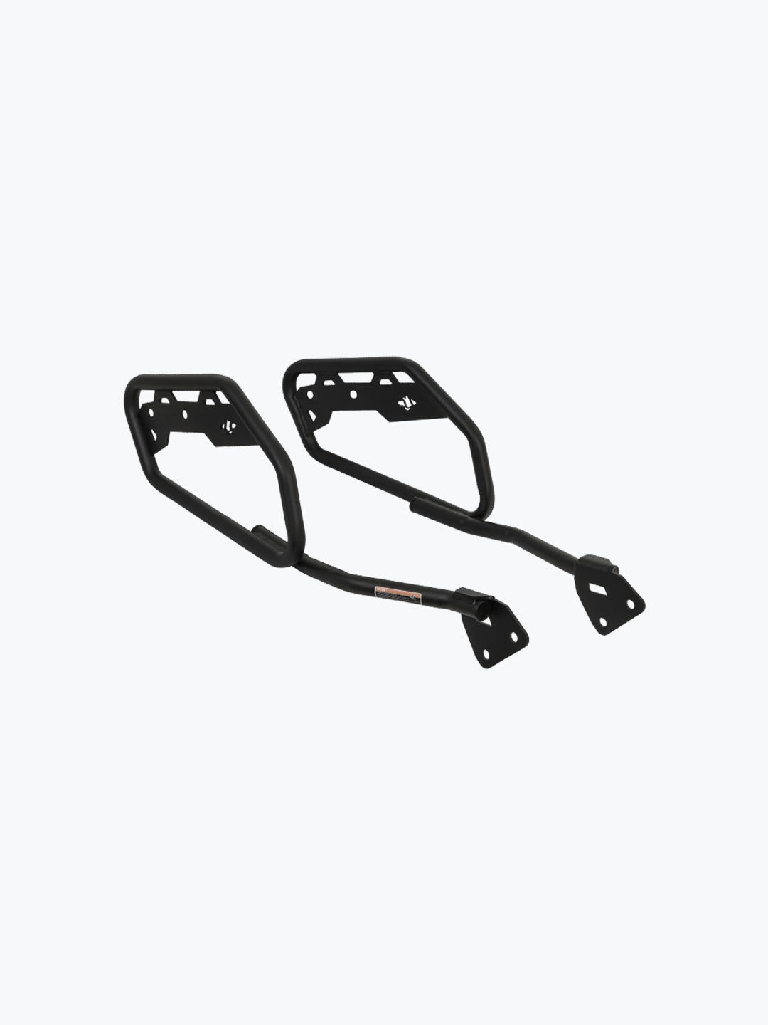 Legundary Custom KTM 390 Enduro R Casus Saddle Stay Black mild steel pannier mount luggage support