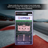 CRANK1 CB194 Sintered Front Brake Pads for Triumph Daytona 675 2013-2017 Motorcycle Brake Pads