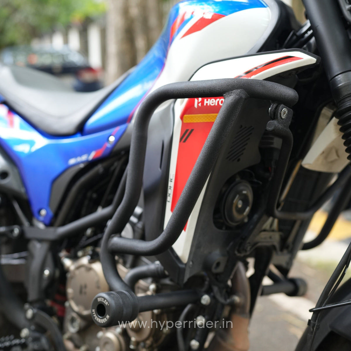 Hyperrider Hero Xpulse 210 Upper Crash Guard with Grab Slider Engine Protection